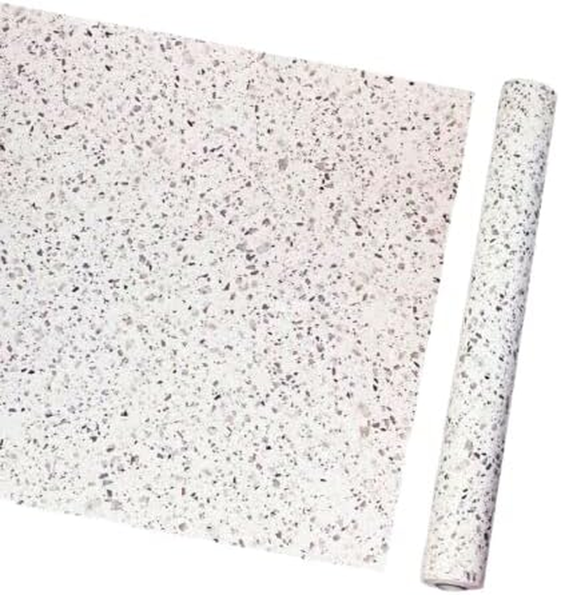 10M Marble Wall Sticker Decor Roll Wallpaper Self Adhesive Contact Paper PVC Waterproof Decorative Wallpaper, Easy to Apply for Home and Office, Durable and Versatile