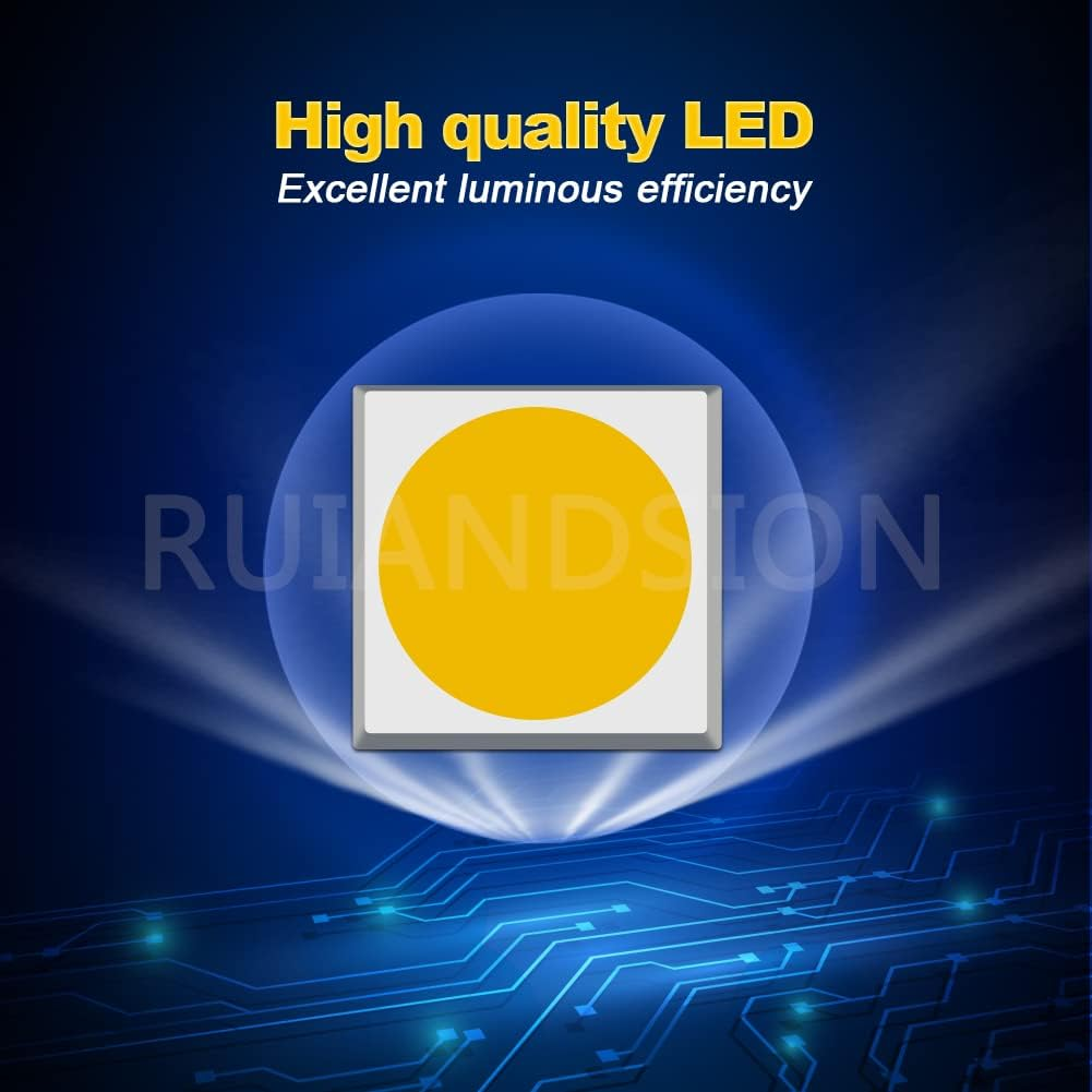 Ruiandsion 2Pcs BA15D LED Bulb 6V 12V 24V Warm White 1004 1076 LED Light Bulbs 6-30V Replacement for Car Camper Interior Lights, Non-Polarity image number 7