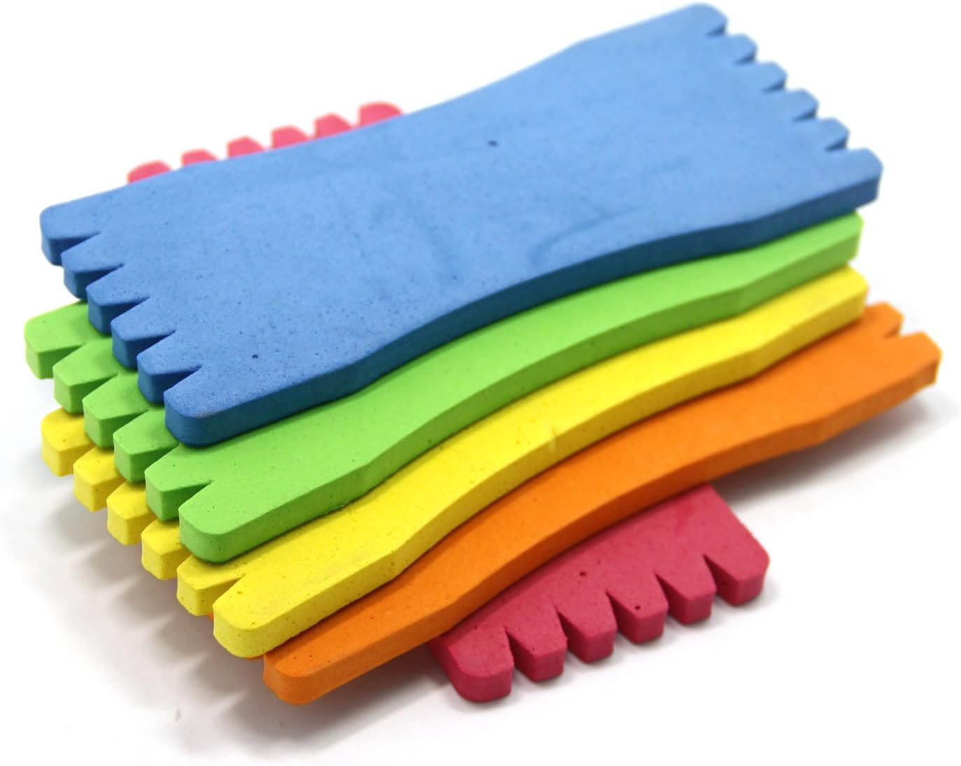 SAMSFX Fishing Leader Line Holder Foam Board Snelled Hook Keeper with Retaining Pins Accessories Pack of 10 image number 5