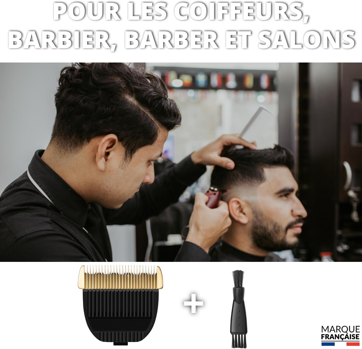 Shaving Head Hair Trimmer Compatible with Panasonic Hair Clippers ER1611 ER1512 ER-GP80 ER1511 ER1510 ER1610 ER160 ER153 ER152 ER151 Replacement Parts Hairdressing Accessories Barber + 1 Cleaning image number 3