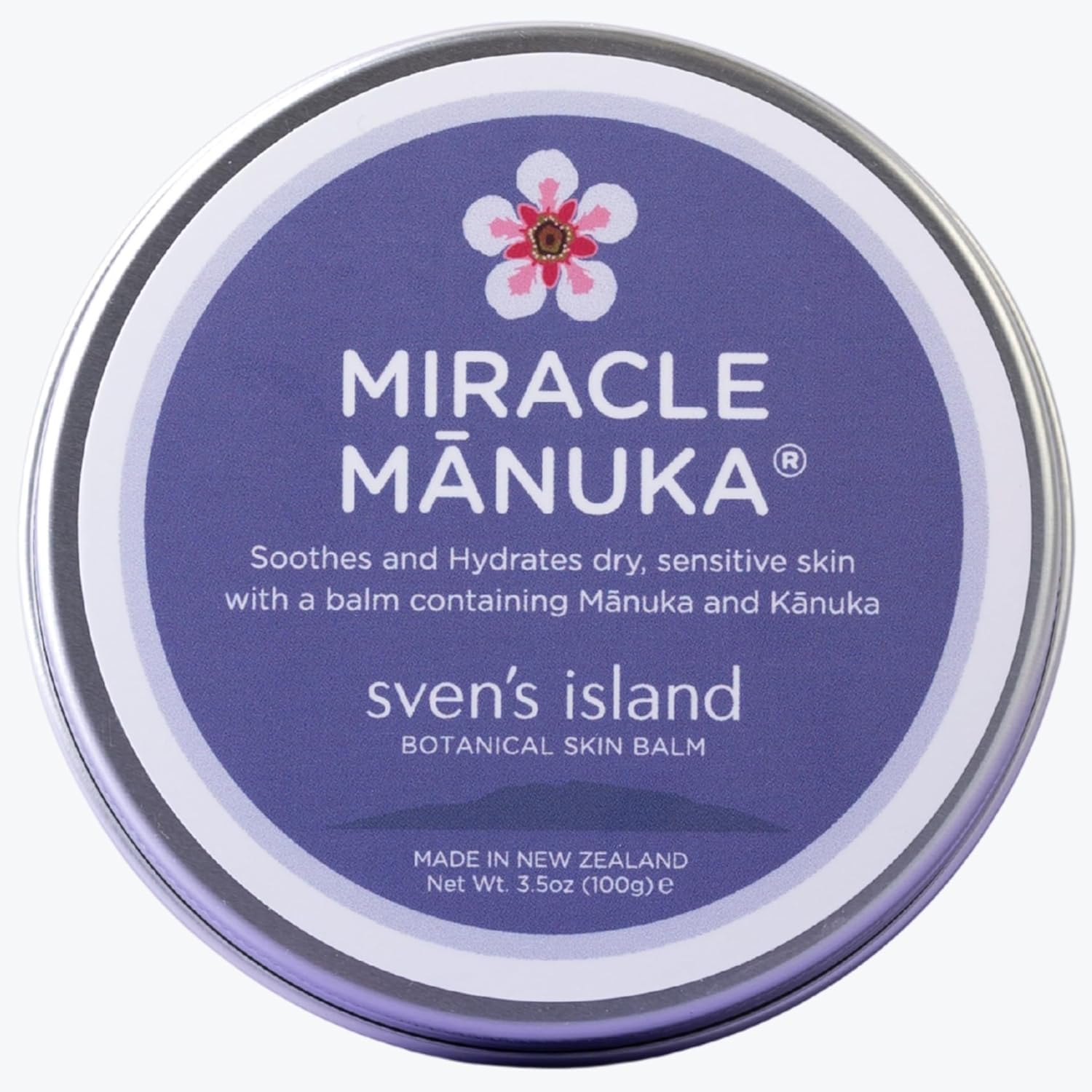 Miracle Manuka Natural Skin Balm (100G) | Botanical Blend with Manuka & Kanuka Oils | Nourishes & Soothes Dry, Sensitive Skin | Made in New Zealand image number 1