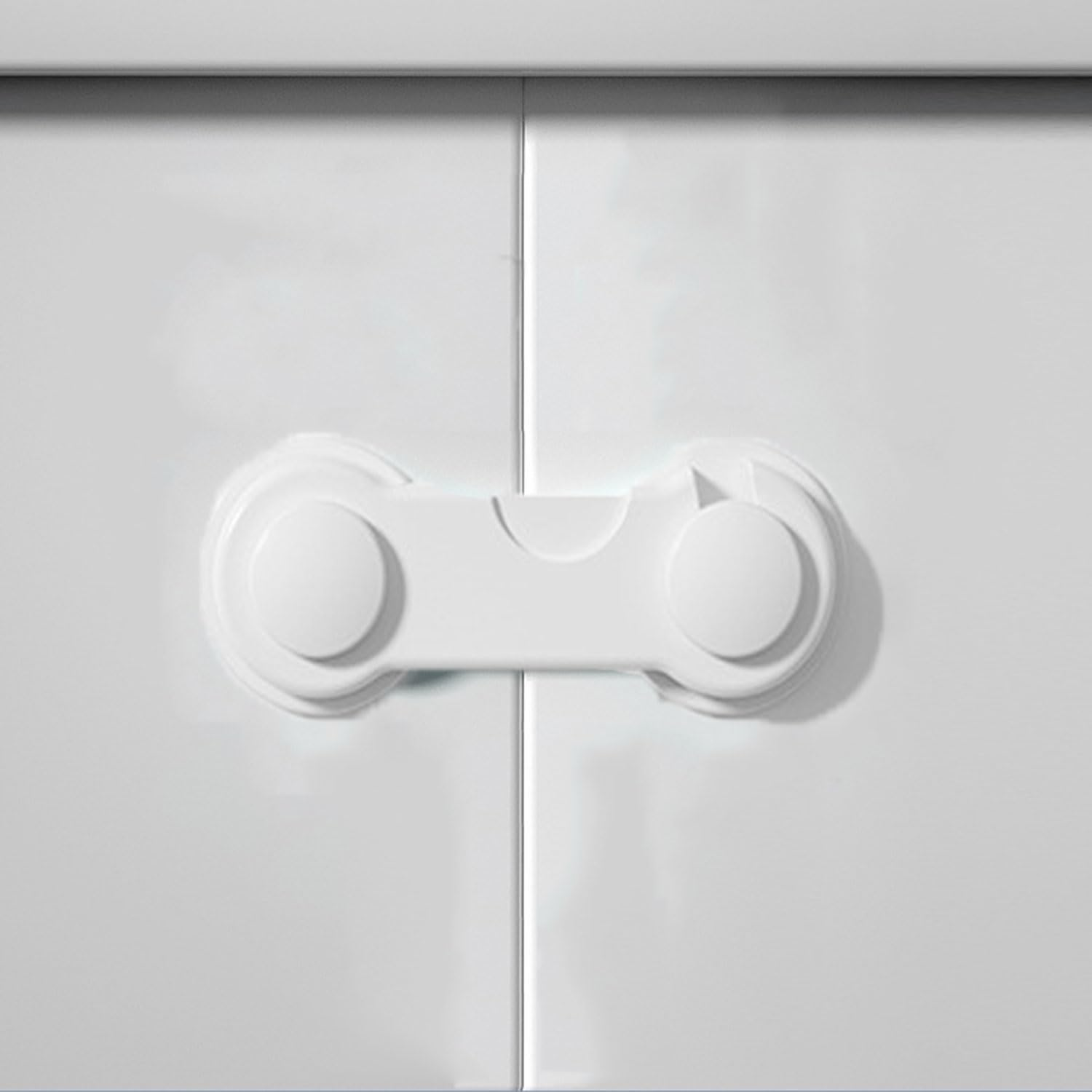 20Pcs Cabinet Locks for Babies, Child Safety Cabinet Locks with Adhesive for Wardrobe Drawer Cupboards Fridge Oven Closet Pantry, Baby Proofing Door Latch for Protecting Kids Toddler Infant image number 6