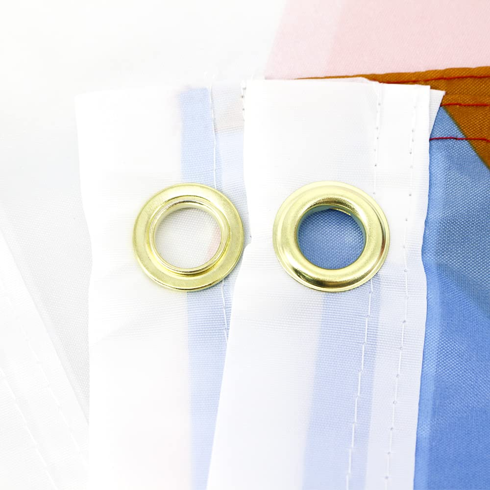 Flaglink Progress Pride Flag 3X5 Fts - LGBT Community Support Gay Pride Rainbow Banner image number 2