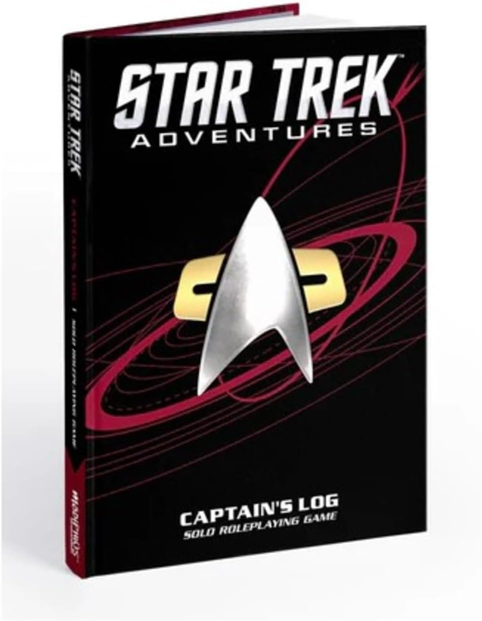 Star Trek Adventures: Captain'S Log Solo RPG - DS9 Delta Edition - Hardcover Book, 2D20 Rolplaying Game, 326-Page Full-Color Digest Sized Book