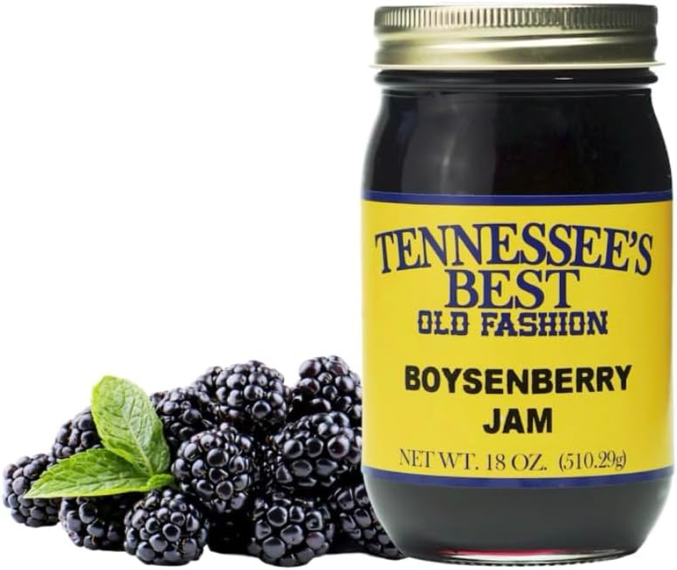 Tennessee'S Best Old Fashioned Elderberry Jam | Handcrafted with Simple Ingredients | Small Batch Made | 18 Oz Resealable Glass Jar (Elderberry Jam) image number 2