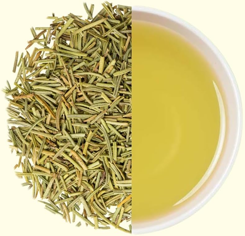 Rosemary Leaf Tea Cut 100 G | Dry Rosemary Sprigs| Rosmarinus Officinalis Leaves for Herbal Tea | Premium Quality Loose Leaf Tea by Hebhac Herbals