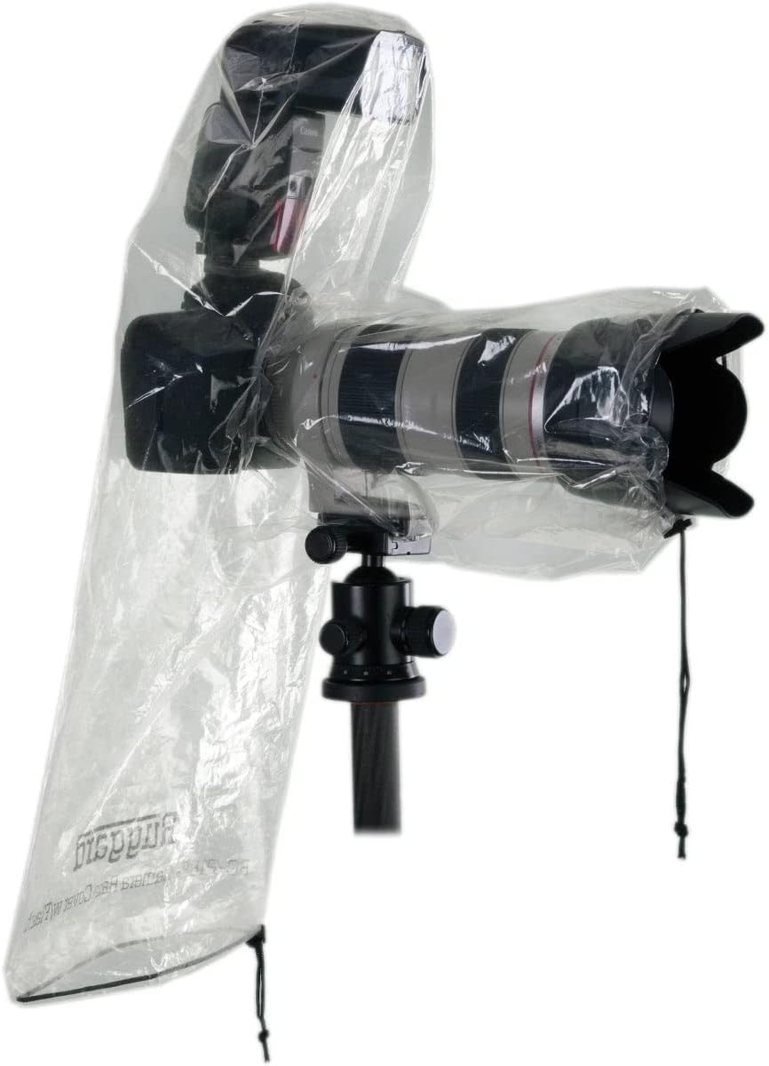 Ruggard RC-P18F Rain Cover for DSLR with Lens up to 18 and Flash (Pack of 2) image number 2