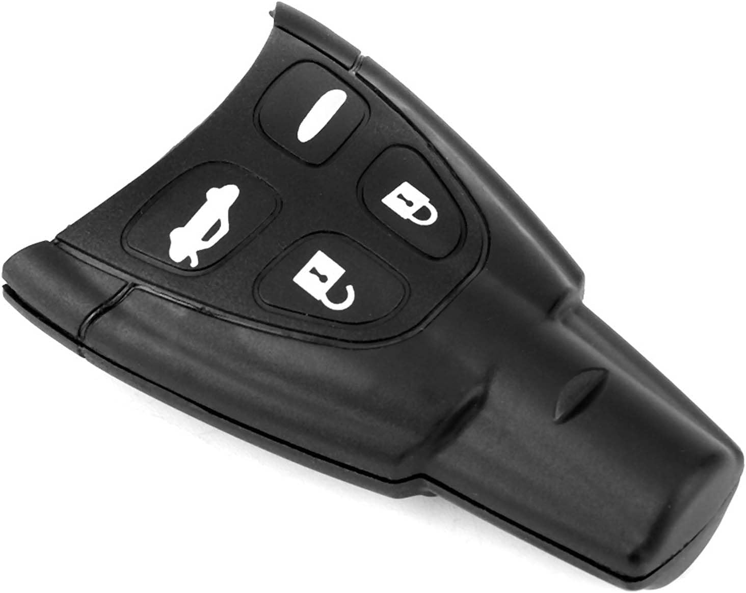 Car Key Shell Black 4 Buttons Long Service Life Fit Fit for Saab 93 95 Directly Replace image number 4