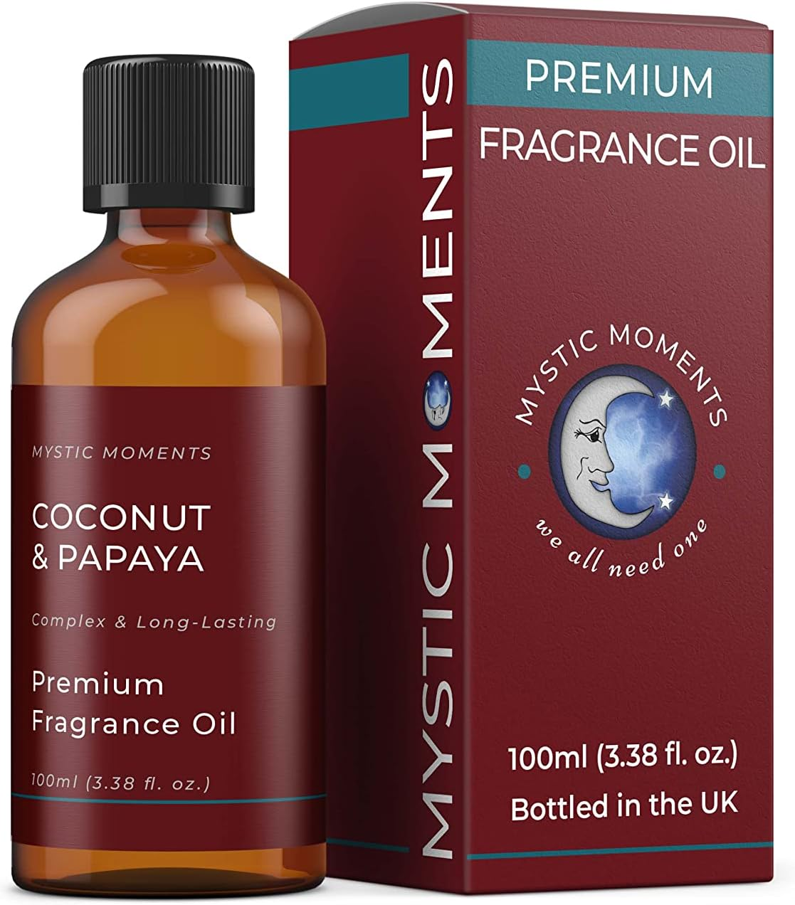 Mystic Moments | Coconut & Papaya Fragrance Oil - 100Ml image number 1