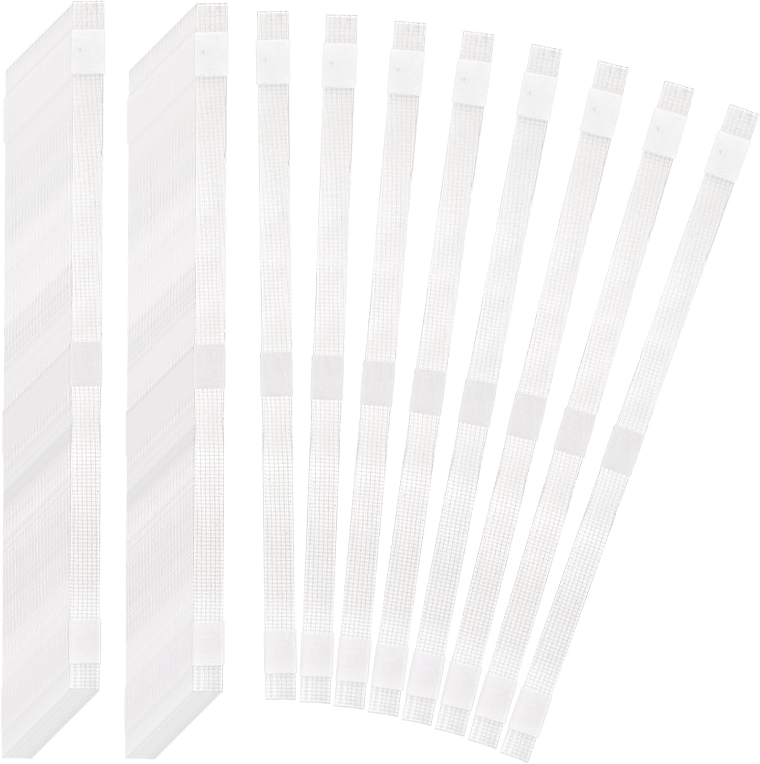 ZEAYEA 100 Pcs Glue Strips with Mesh Backing, 12 Mm Hot Melt Adhesive Glue Strips for 80-110 Sheet Capacity, Thermal Binding Strips for Book Glue Binding Repair image number 4
