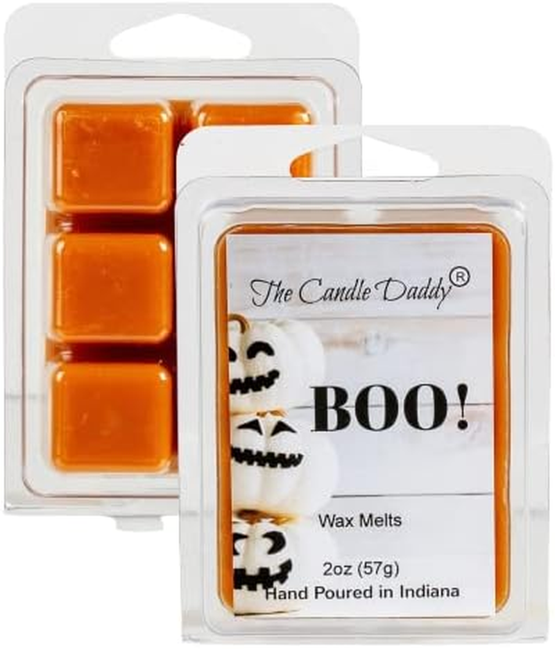 The Candle Daddy Pumpkin Spice Lovers 5 Pack - 5 Amazing Fall Pumpkin Scented Wax Melts - 30 Total Cubes - 10 Total Ounces - Harvest Aromas image number 2