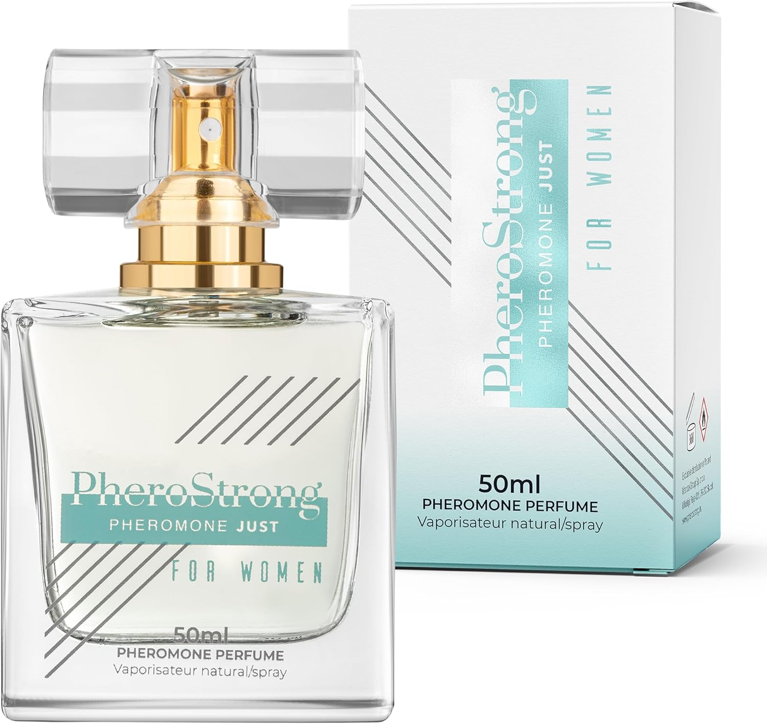 Pherostrong Pheromone Perfume for Women &ndash; Irresistible Floral-Chypre Scent with Pheromones &ndash; Elegant & Sophisticated Fragrance for Confidence & Attraction &ndash; Long-Lasting Perfume 50Ml image number 5