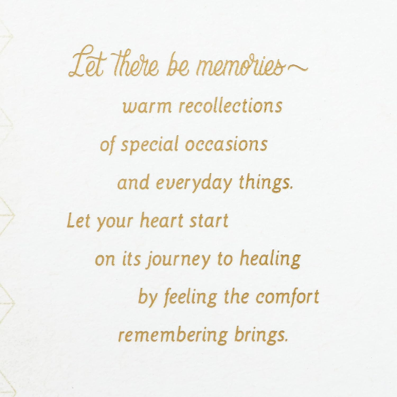 Hallmark Sympathy Card (Let There Be Memories) (5RZB2134) - Let There Be Memories image number 4