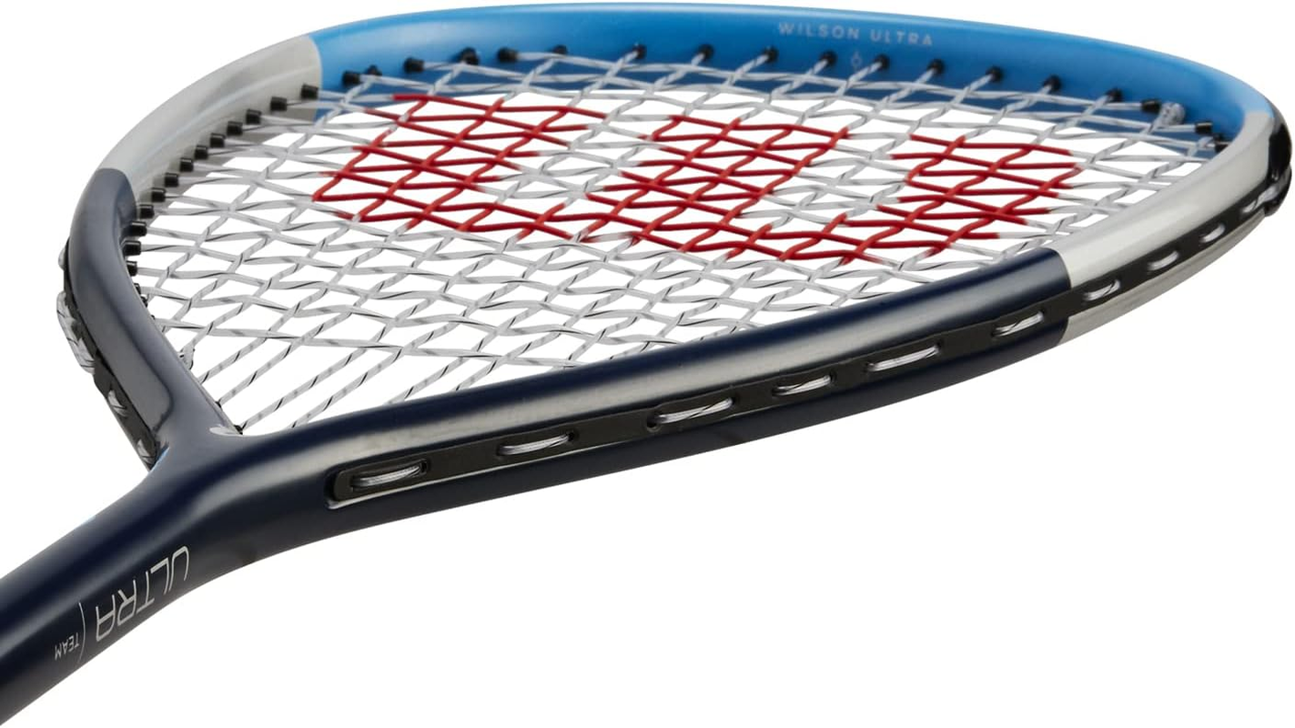 Wilson Ultra 2021 Squashschl&auml;ger Serie, Bespannt, INKL. Schl&auml;gerh&uuml;lle