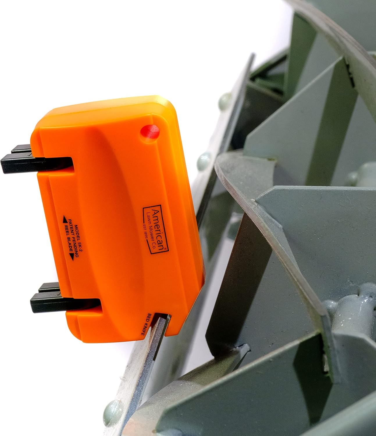 American Lawn Mower Co. SK-2 Reel Mower Hand Sharpener for Great States, Scotts, and Earthwise Reels image number 5