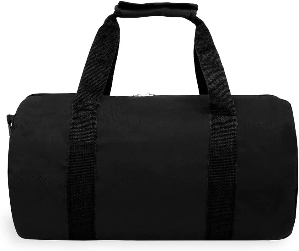 Everest 16-Inch round Duffel, Black, One Size, Black, One Size, 16-Inch round Duffel