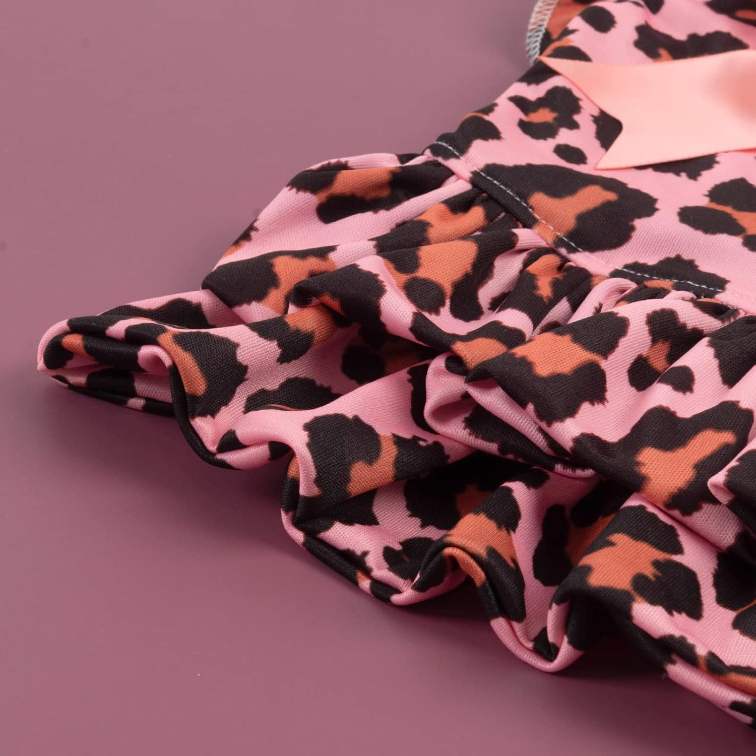 Cutebone Dog Dress Girl Puppy Double Layers Skirt Cat Outfit Pet Clothes for Small Dogs Costume Birthday Gift DR23S image number 3