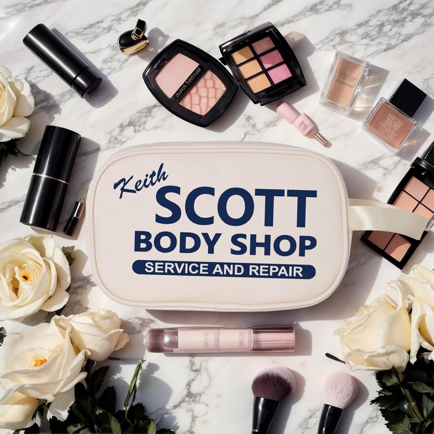 Lywjyb Birdgot Family TV Show Clear Makeup Bag Keith Scott Body Shop Merch OTH Gift 2000Stv Show Gift, Scott Cbag, Beauty image number 4