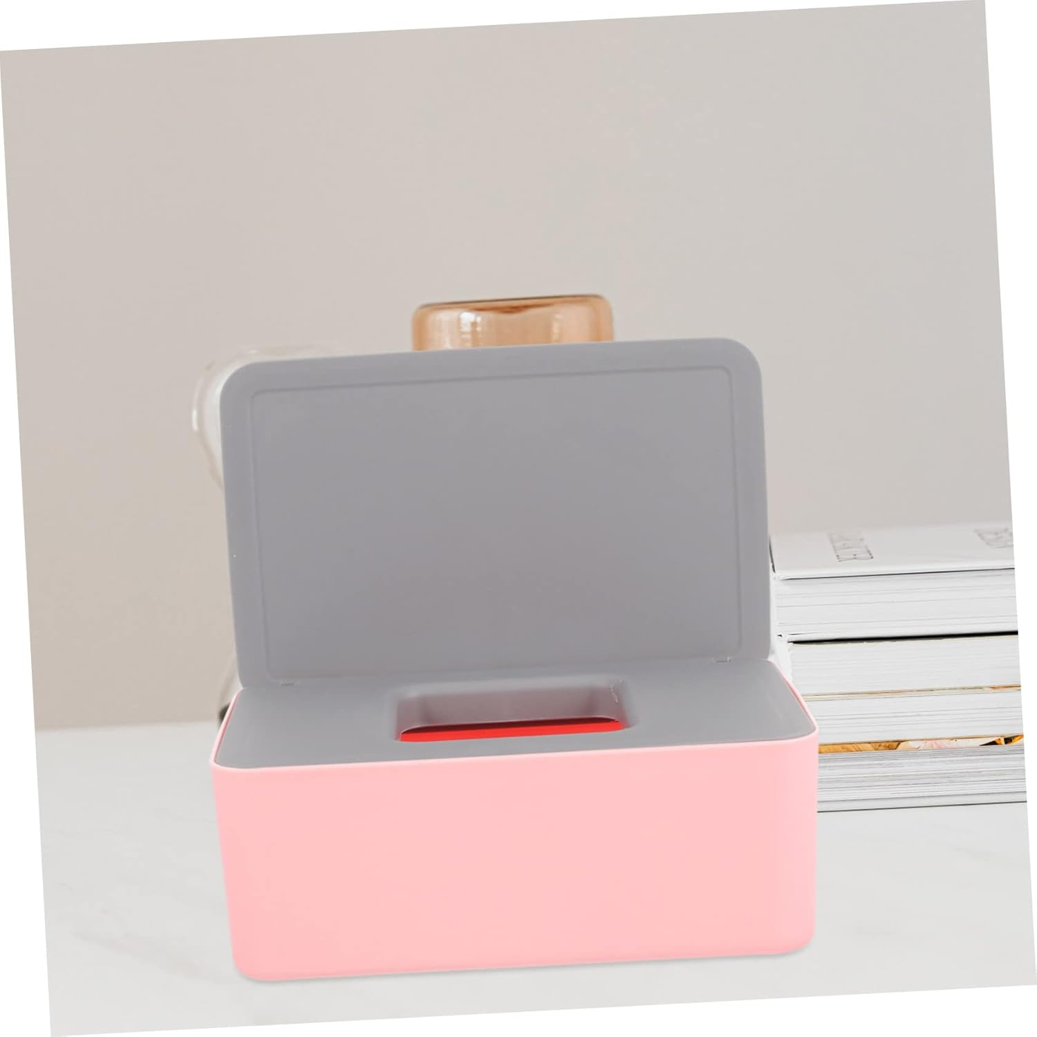 Wipes Container Wipe Holder Small Wet Tissue Case Pp Material Easy to Carry Household Use image number 6