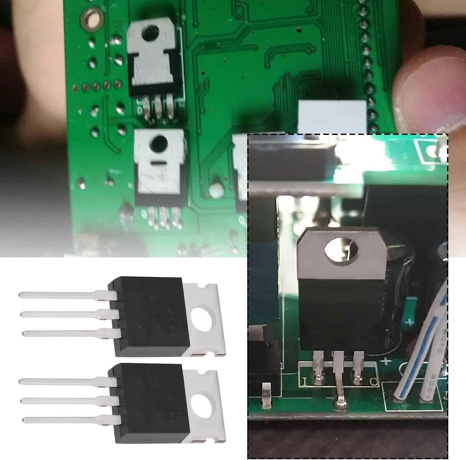 Be in Your Mind 10Pcs MOSFET Transistors IRF3708 MOSFET Transistors N-Channel Power Mosfet Transistor TO220 30V 62A for Electronic Applications image number 5