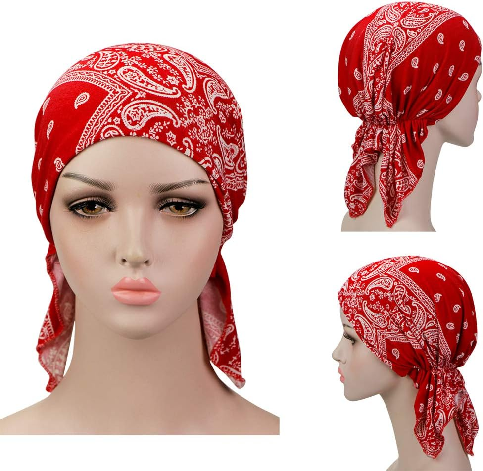 Pre Tied Chemo Head Scarf 3 Packed - A2-3 3Acked image number 3