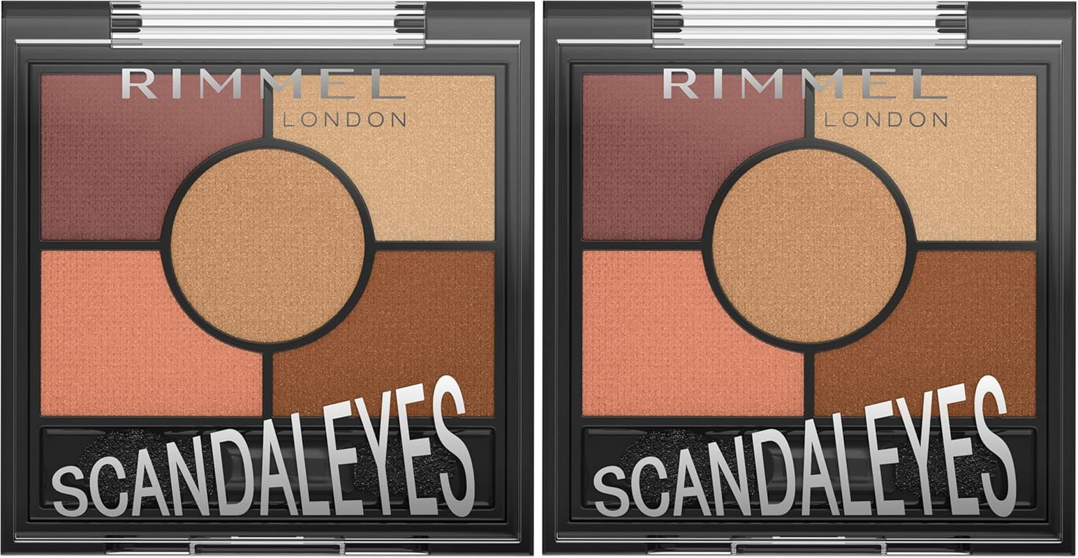 Rimmel London Scandaleyes 5 Pan Reno 04 Burgundy Pink