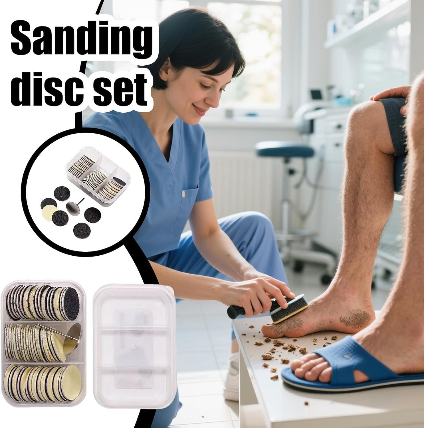 Jvjggag Dog Nail File Board | Professional Nail Files | Foot Hand Care Tool for Wedding Friends Bridal Manicure Family Seniors Pedicure Spa Home Travel Kids