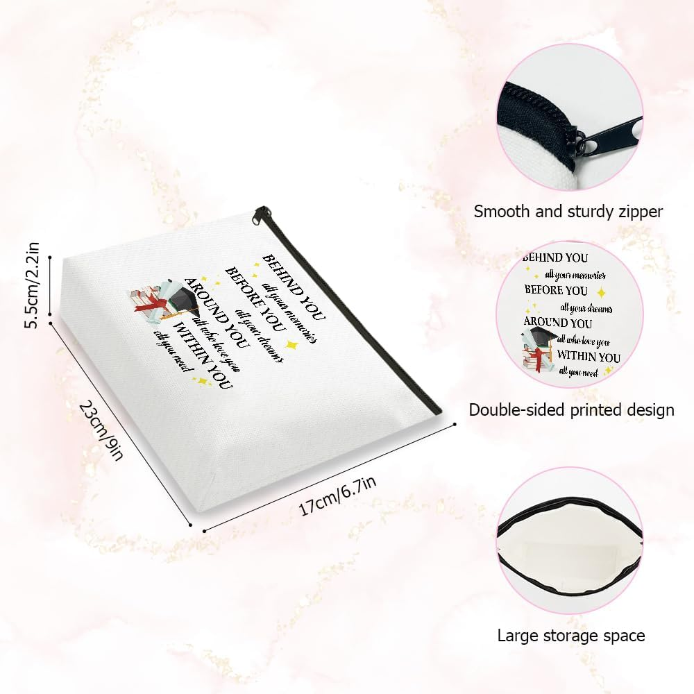 Graduation Gifts for Her Year 6 11 Leavers School Leavers Presents Leaving Primary School Inspirational Makeup Bag Gifts Ideas for Students Daughter Sister Friend Girlfriends Nurse Granddaughters image number 5