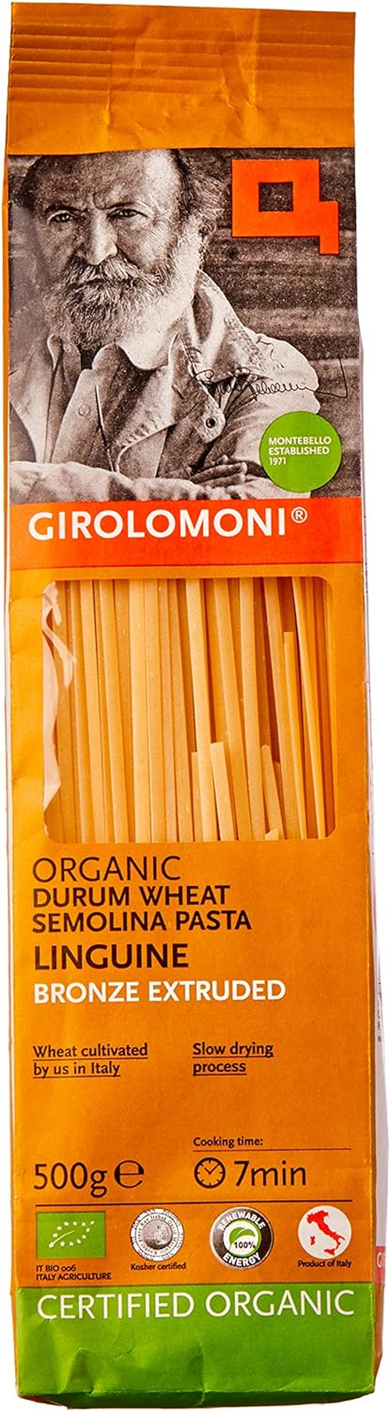 Girolomoni Organic Durum Wheat Semolina Linguine Pasta, 500G