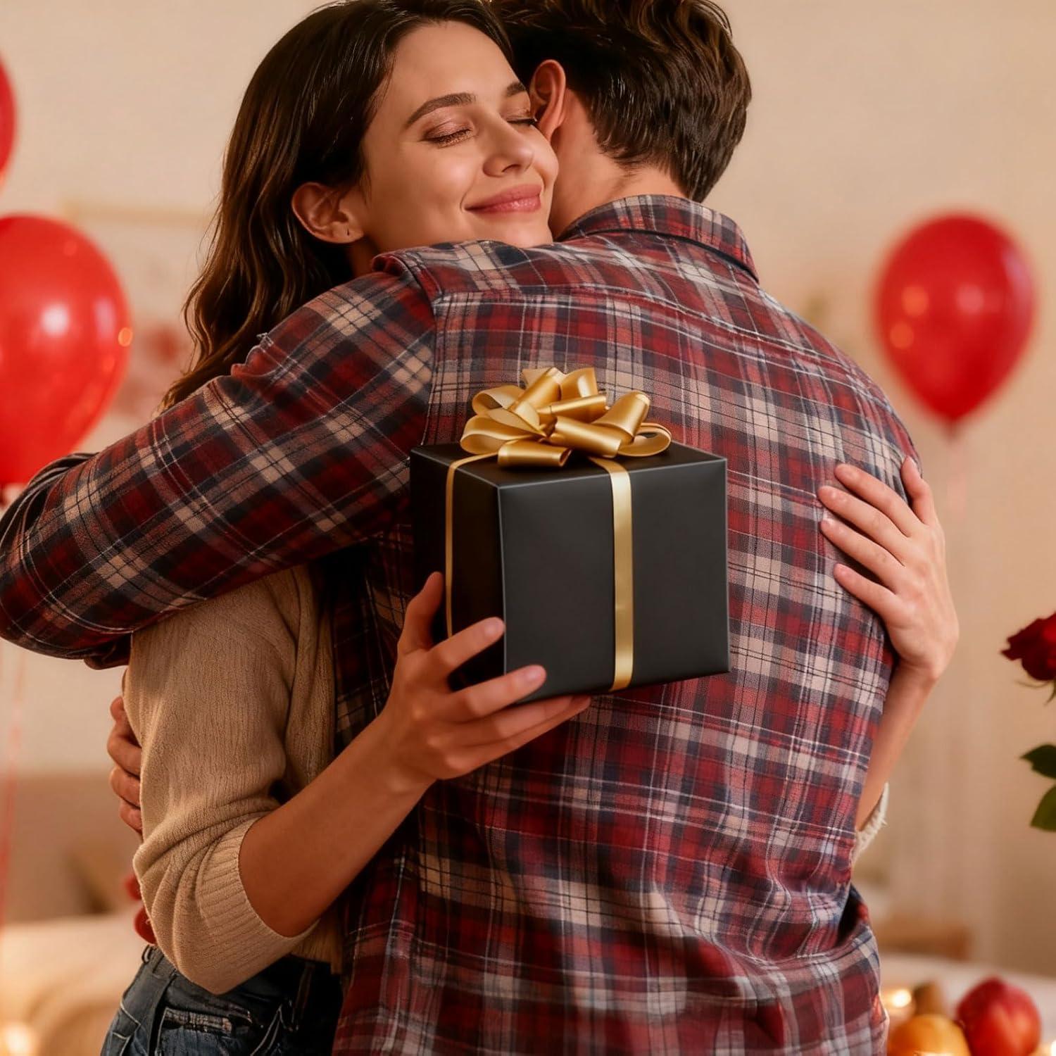 Matte Black Gift Wrapping Paper Roll, Solid Colour for Bouquet Wrapping, Wine Bottle Packaging, Graduation, Father&rsquo;S Day, Gift Boxes, Party Decoration, Men Wrapping Paper, 43Cm X 10M, Matte Black image number 5