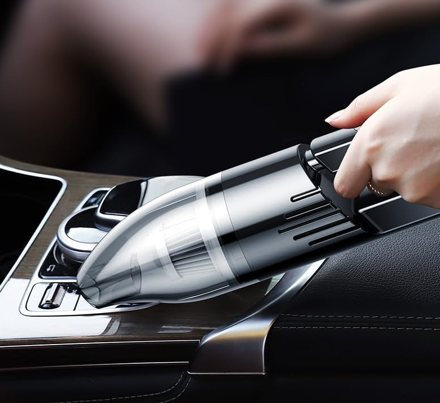 SKYLUXE - Cordless Car Vacuum Cleaner &ndash; Powerful Handheld Vacuum with High Suction, Lightweight, Rechargeable, and Portable &ndash; Ideal for Car and Home Cleaning image number 6