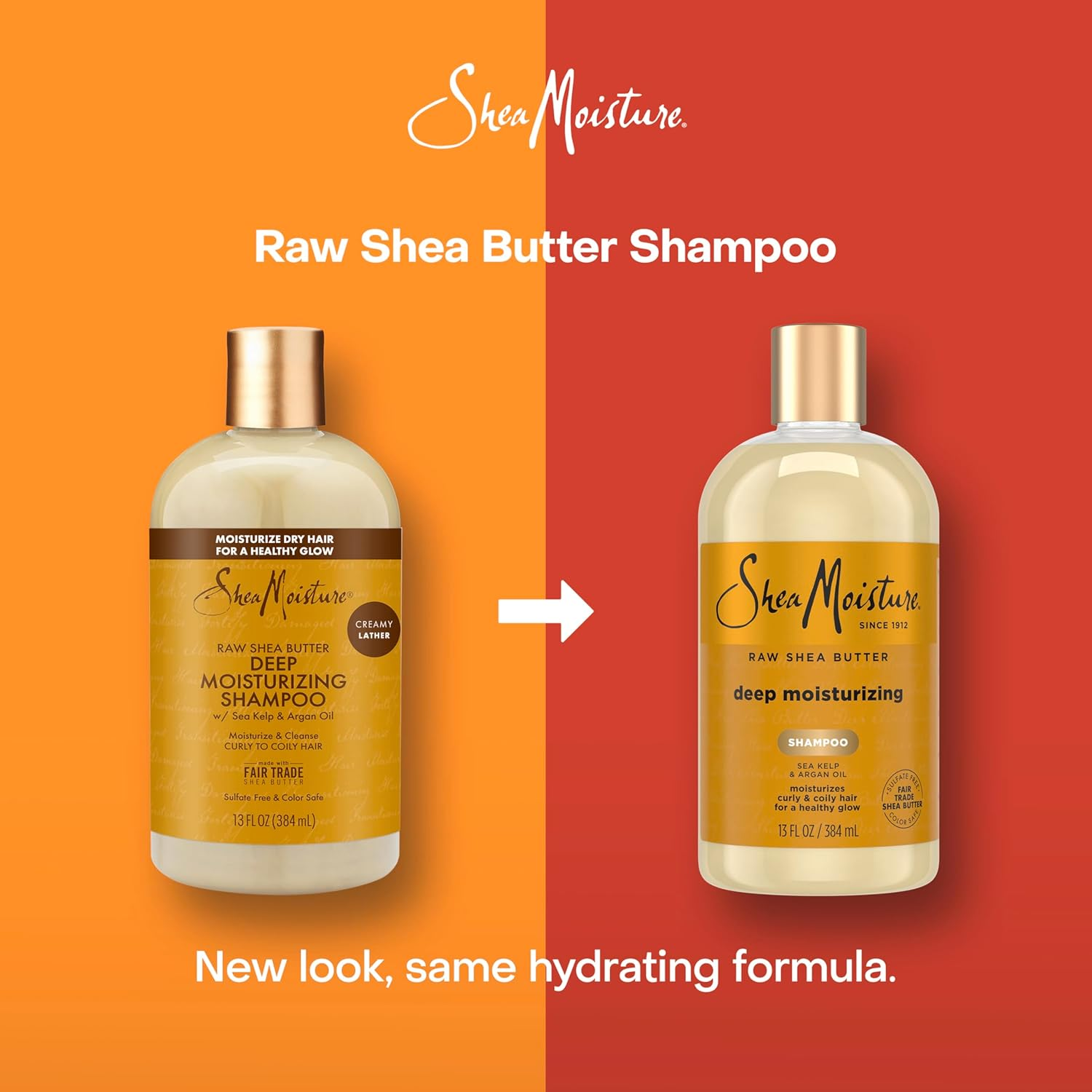Shea Moisture Raw Shea Retention Shampoo-13 Oz image number 1