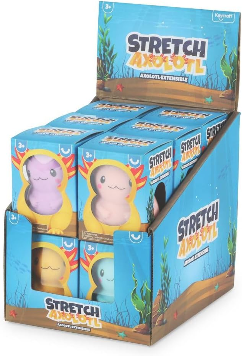 Keycraft Stretch Axolotl &ndash; a Squishy Stretch of Joy