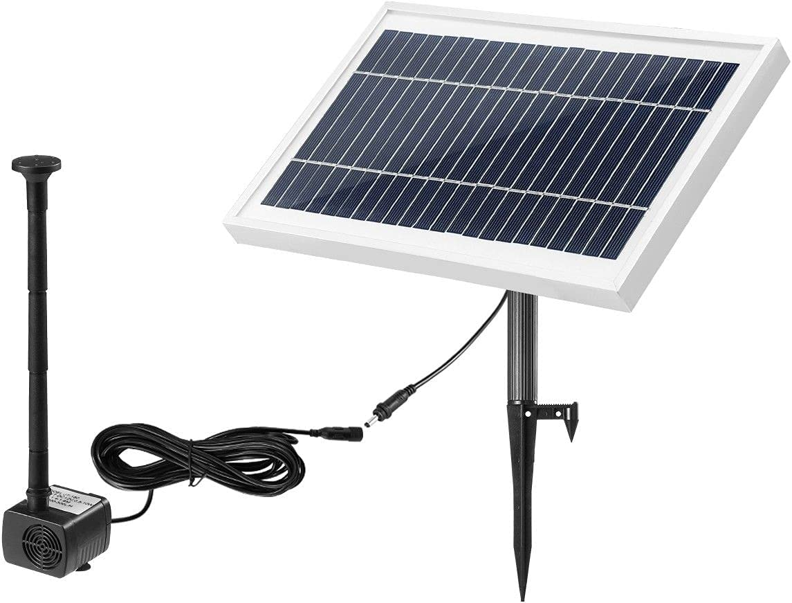 5W Solar Powered Fountain Water Pump for Outdoor Garden Pond Pool