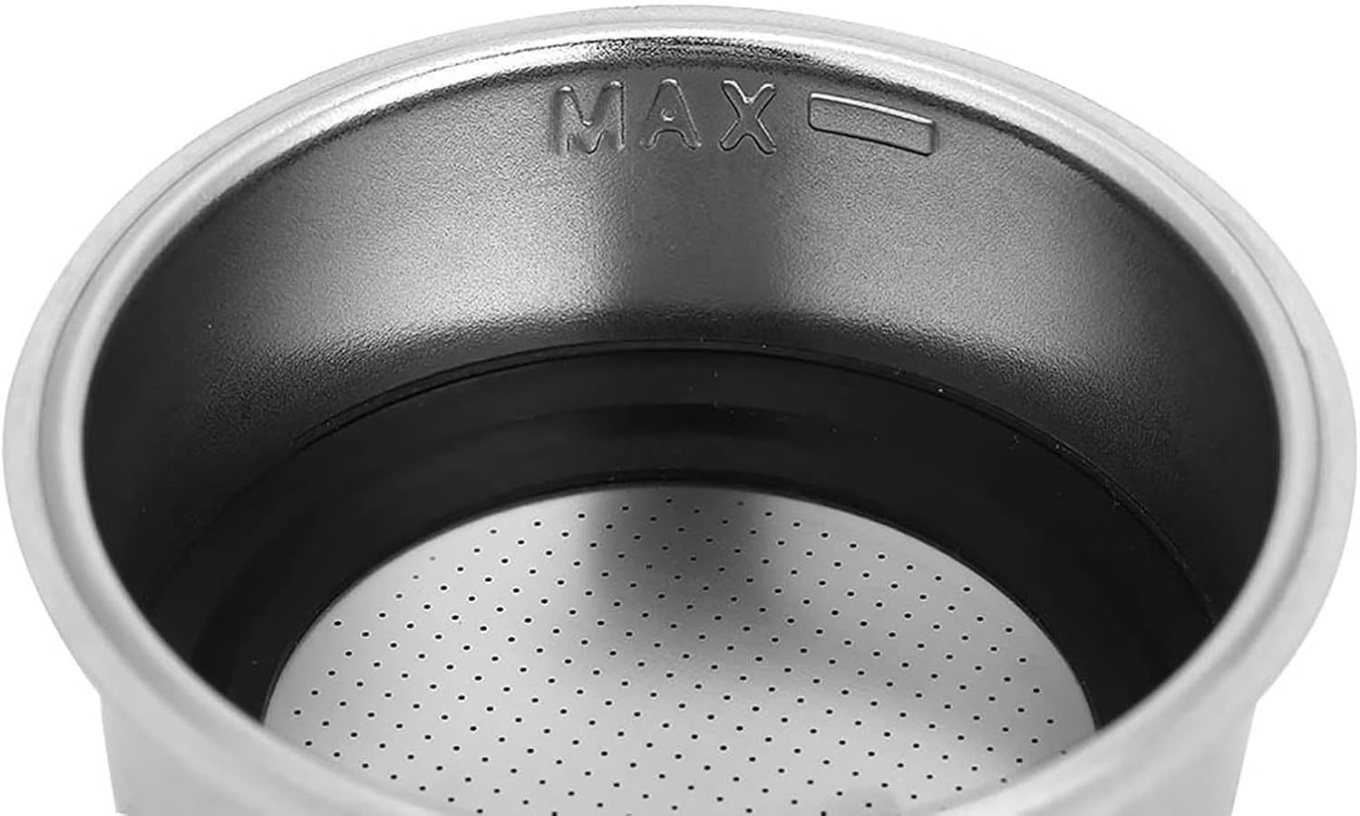 Removable Espresso Filter Basket, 2 Cups for Home Use, Stainless Steel Filter Coffee Maker, Replacement Accessories, Multiple Sizes to Choose from (Para Dos Personas)