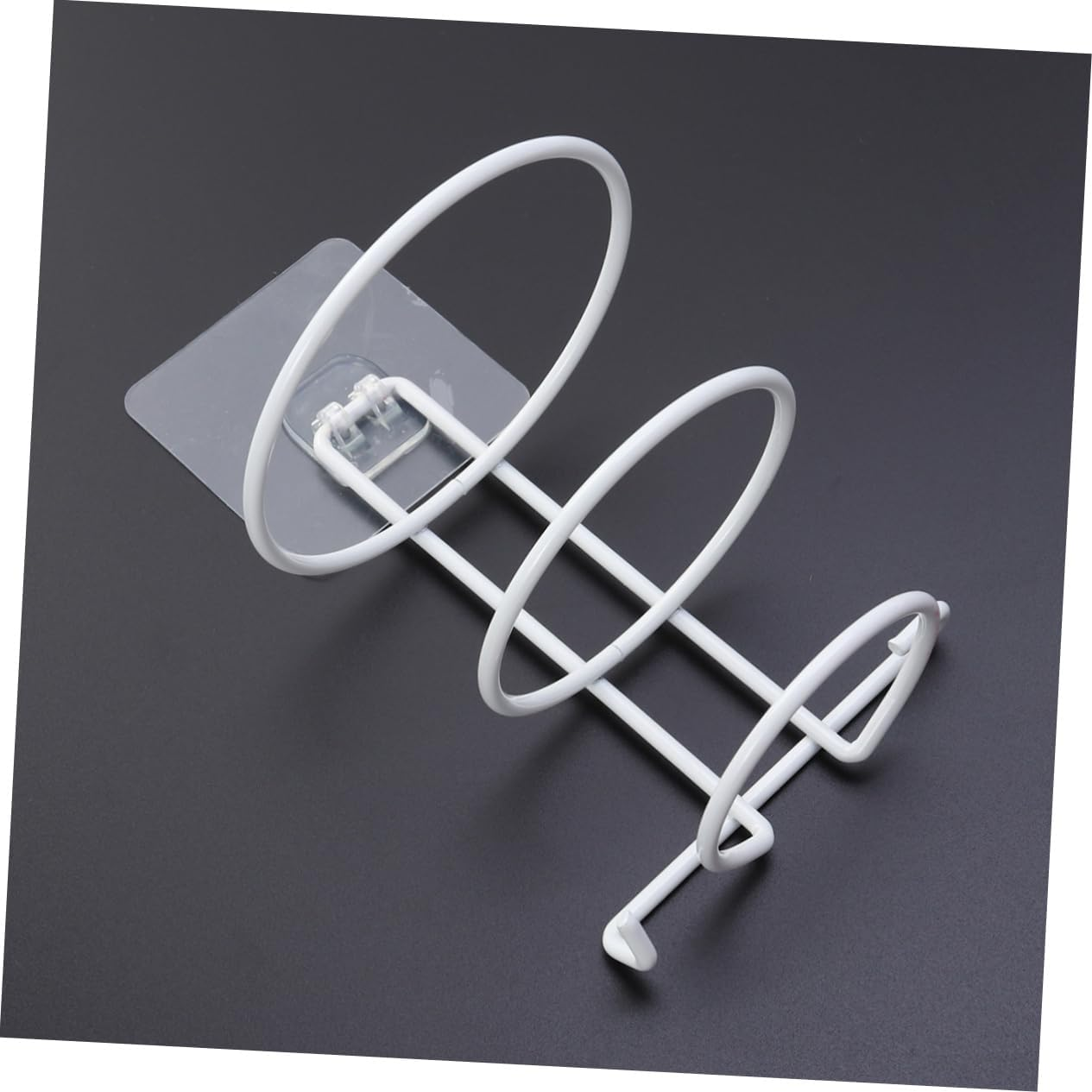 MERRYHAPY Sturdy Dryer and Straightener Holder Wall Mount Rack Storage for Bathroom image number 2