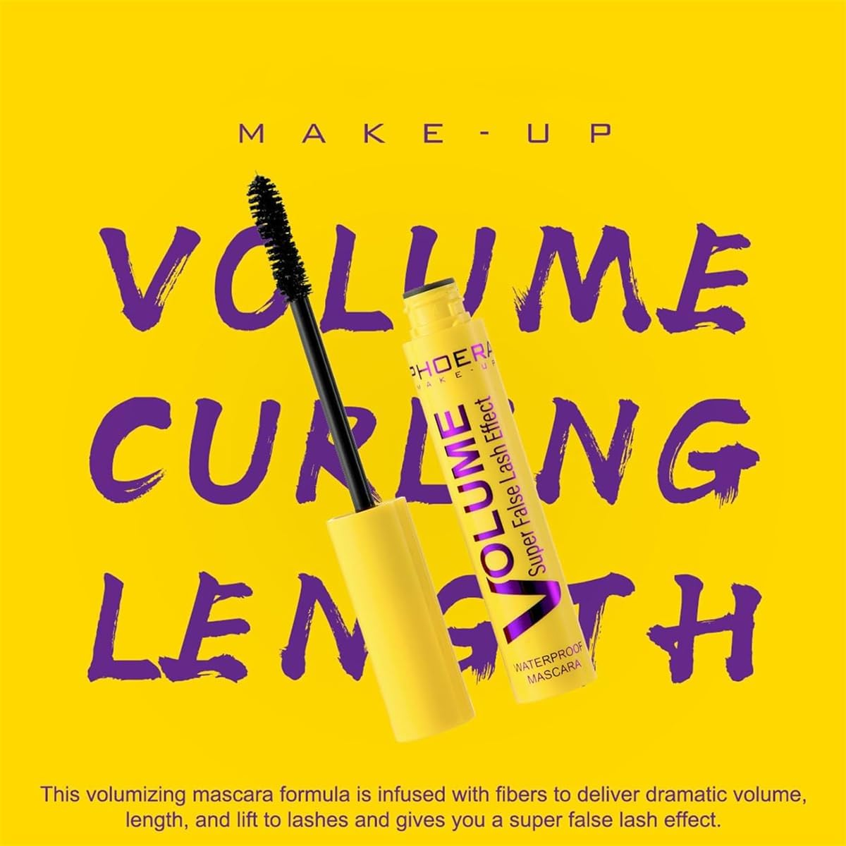 Bubble Mascara-Smudge-Proof, Clump-Proof, Waterproof, Volume and Length Formula for Bold, Can Be Layered to Boost Curl (1Pcs) image number 1