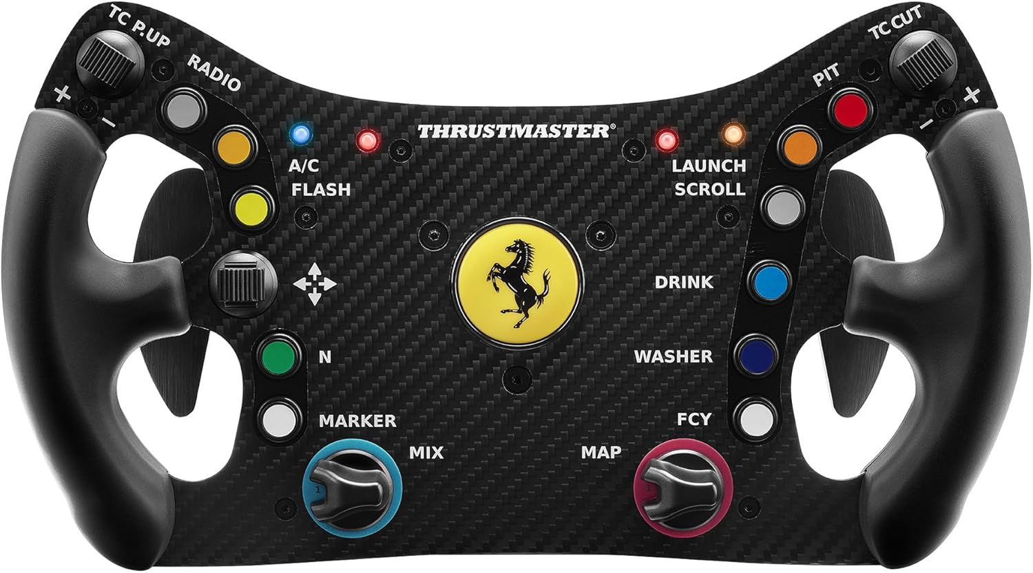Thrustmaster Ferrari 488 GT3 Wheel Add-On - Compatible with PS, XBOX, PC image number 6