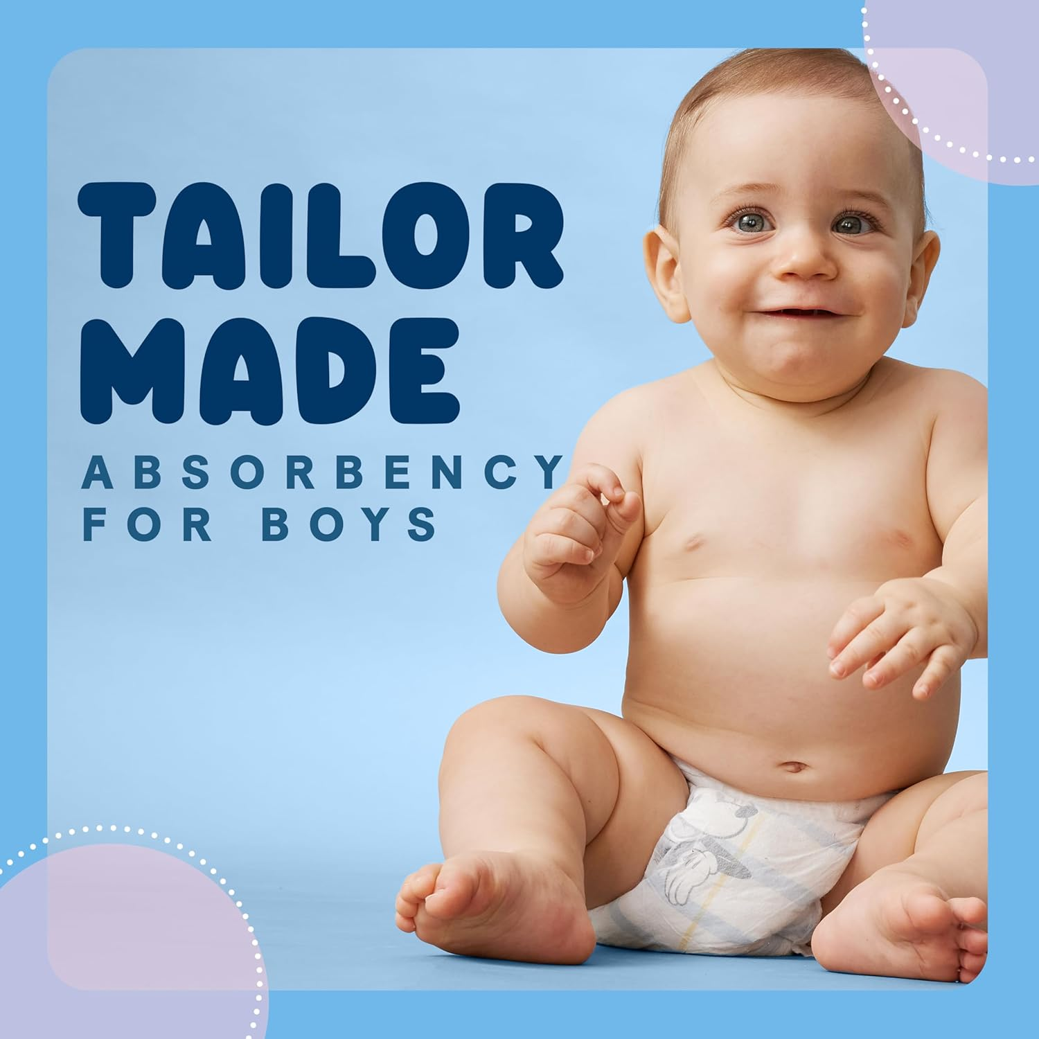 Huggies Ultra Dry Nappies Boys Size 4 (10-15Kg) 144 Count - One Month Supply (Packaging May Vary) image number 5