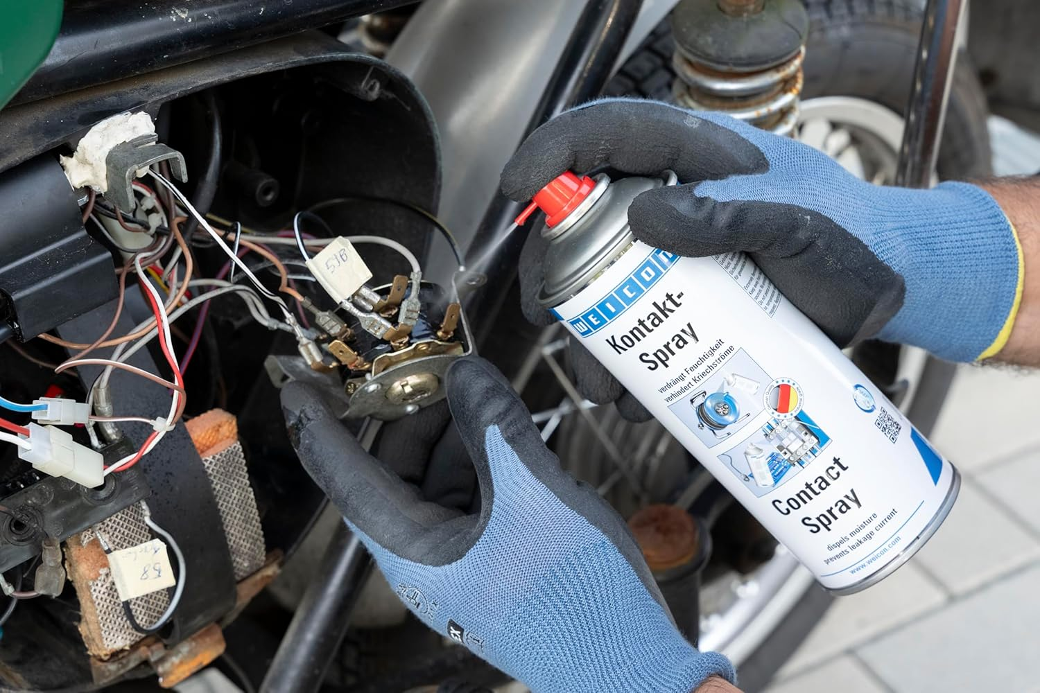 WEICON Contact Spray 400 Ml Care & Protection of Electronic Contacts Transparent image number 4