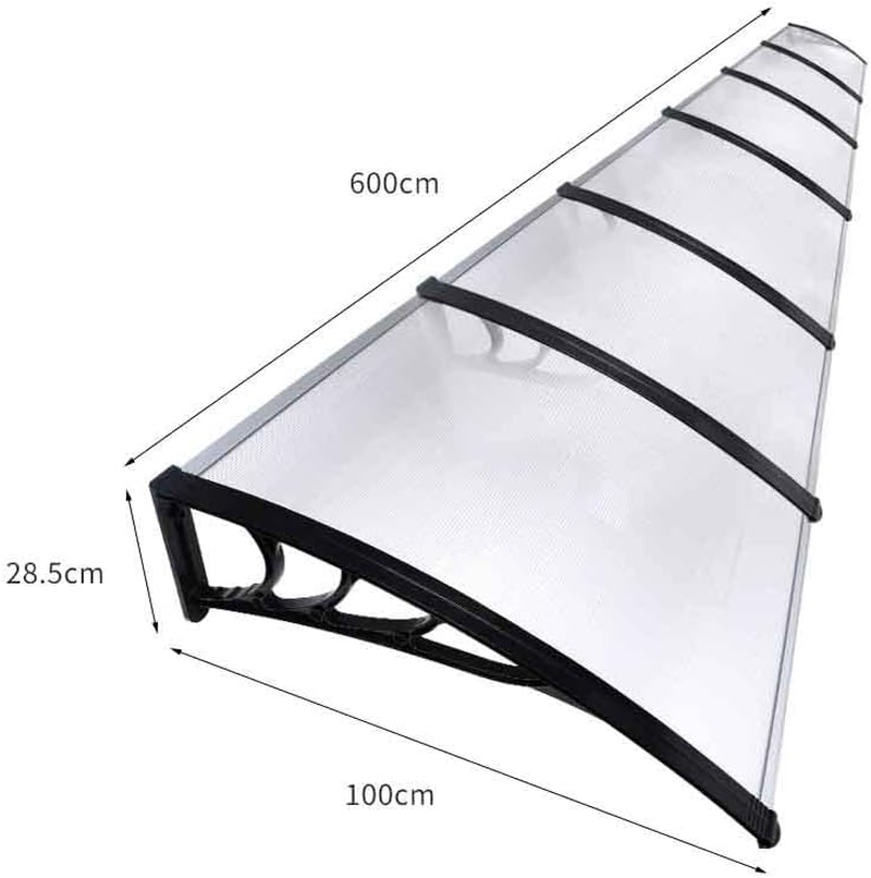 Mountview Window Door Awning Outdoor Canopy UV Patio Rain Cover DIY 1M X 6M image number 5