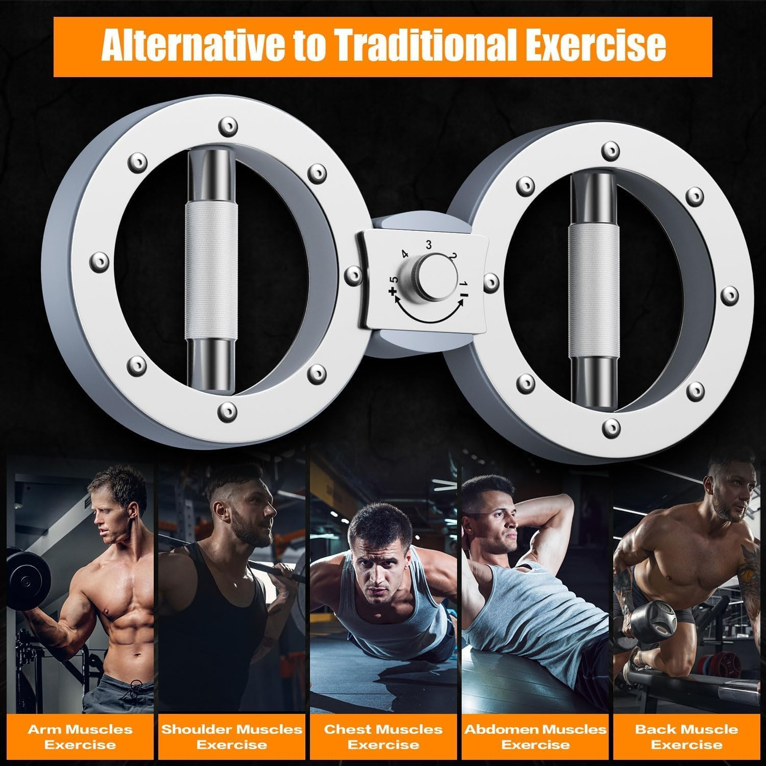 Twister Arm Exerciser - Arm Exercise Equipment with 12LB Adjustable Resistance,Forearm Strength Trainer for Men&Women with 360 Degree Rotator image number 1