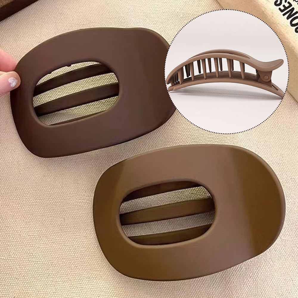 Generisch Pack of 4 Hair Clips for Women, French Hair Clips, Strong Hold Side Hair Clip, Flat Secure Hold Inner Teeth Hair Claws image number 5