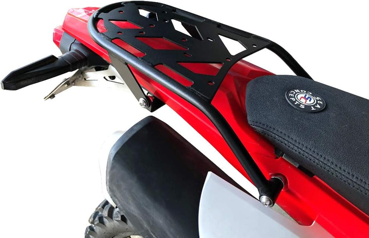 Precision Motorcycle Racks CRF450L/CRF450RL Rear Luggage Rack (2019-Present) Honda CRF 450L/CRF 450RL Dual Sport Motorcycle image number 2