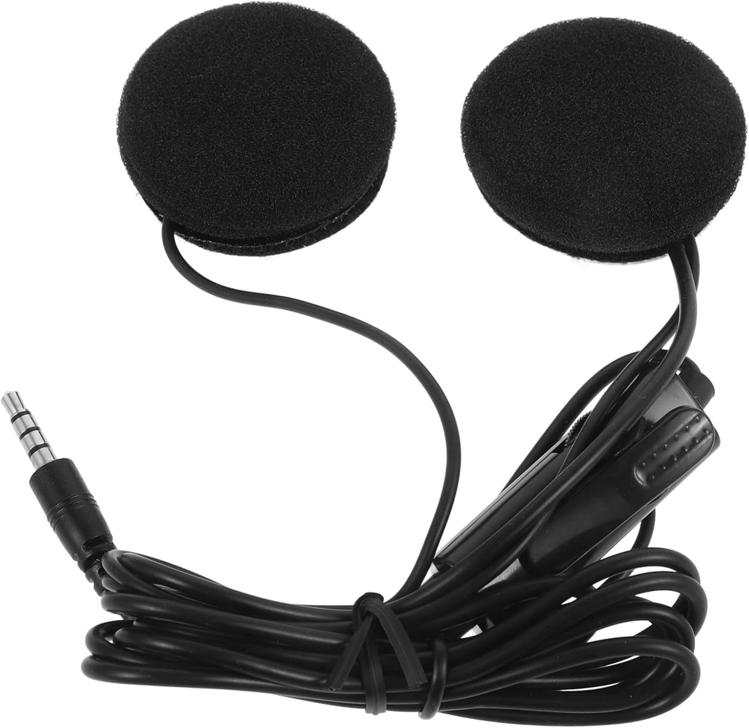 ABOOFAN Motorcycle Helmet Headset with Microphone 4-Core Wired Earphones for Riders Gps Navigation Communication Outdoor Riding Accessory image number 2