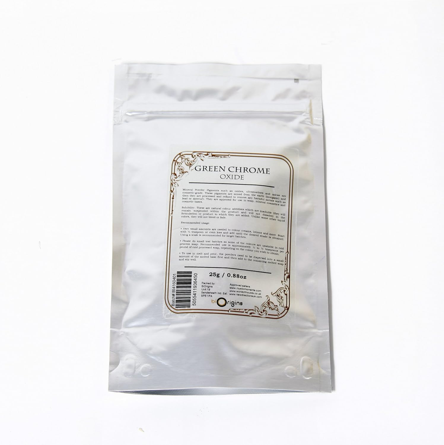 Green Chrome Oxide Mineral Powder - 25G