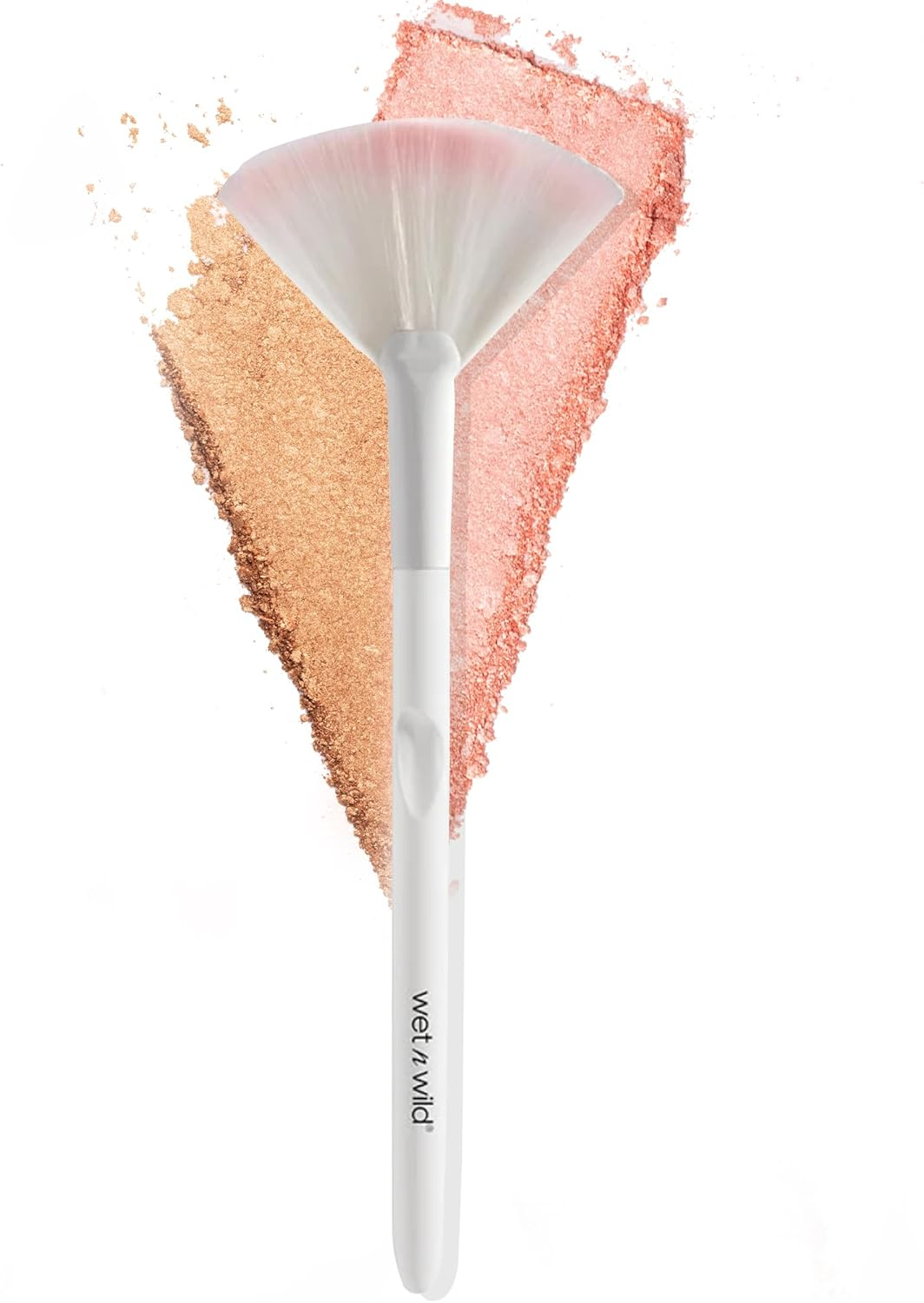 Wet N Wild Fan Brush, Blending Brush for Highlighter, Blush, & Peel Masks, Ergonomic Handle image number 6