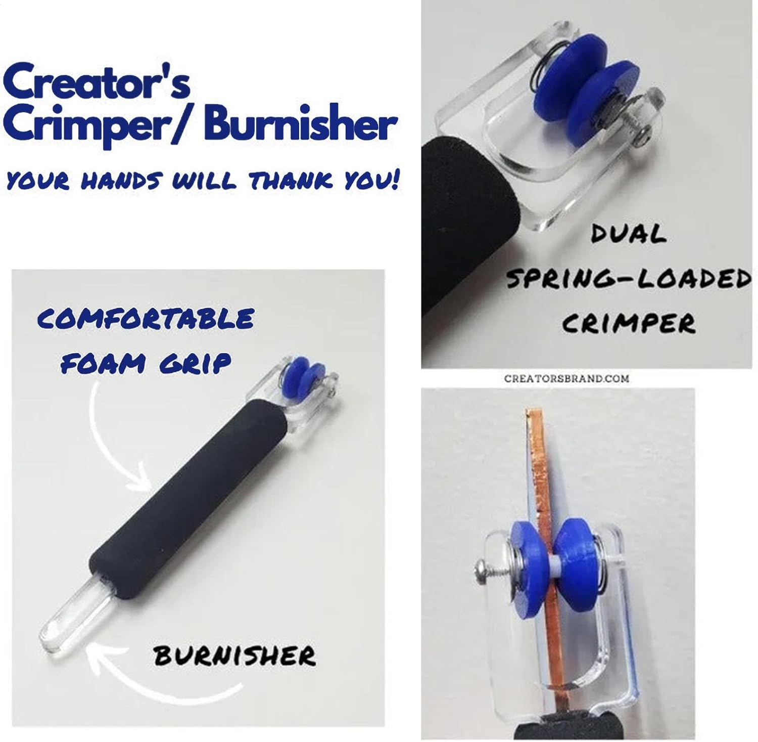 Multifunctional Aluminum Crimping Tool Foil Burner - Portable Foil Burner Crimping Tool - Ergonomic and Wear-Resistant Crimping Tool image number 2