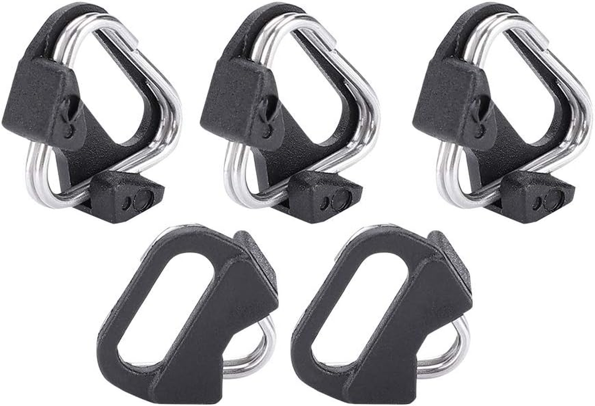 5Pcs Remplacment Alloy Strap Hook, Camera Strap Triangle Split Ring Hook for Camera Shoulder Strap image number 2