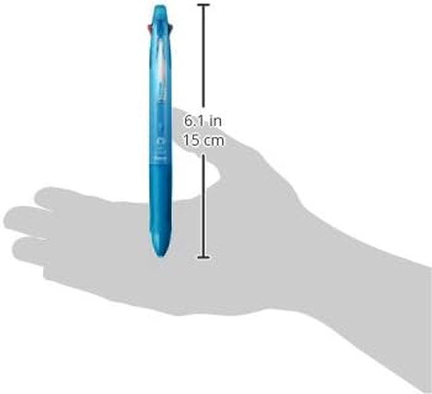 Pilot Begreen 4+1 Light Ballpoint Pen, 0.7 Mm, Soft Blue image number 3